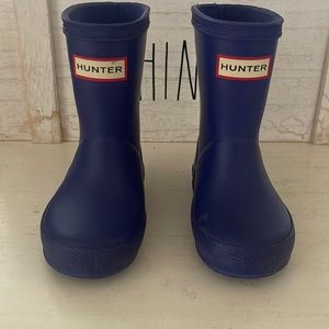 Hunter rain boots